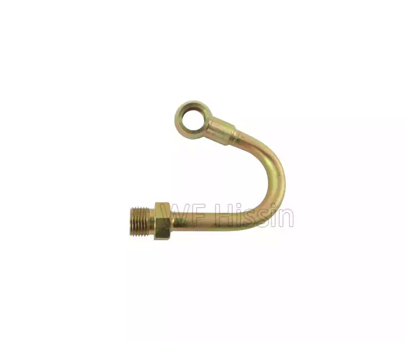 Right cylinder left steering pipe